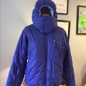 Patagonia puff coat.
